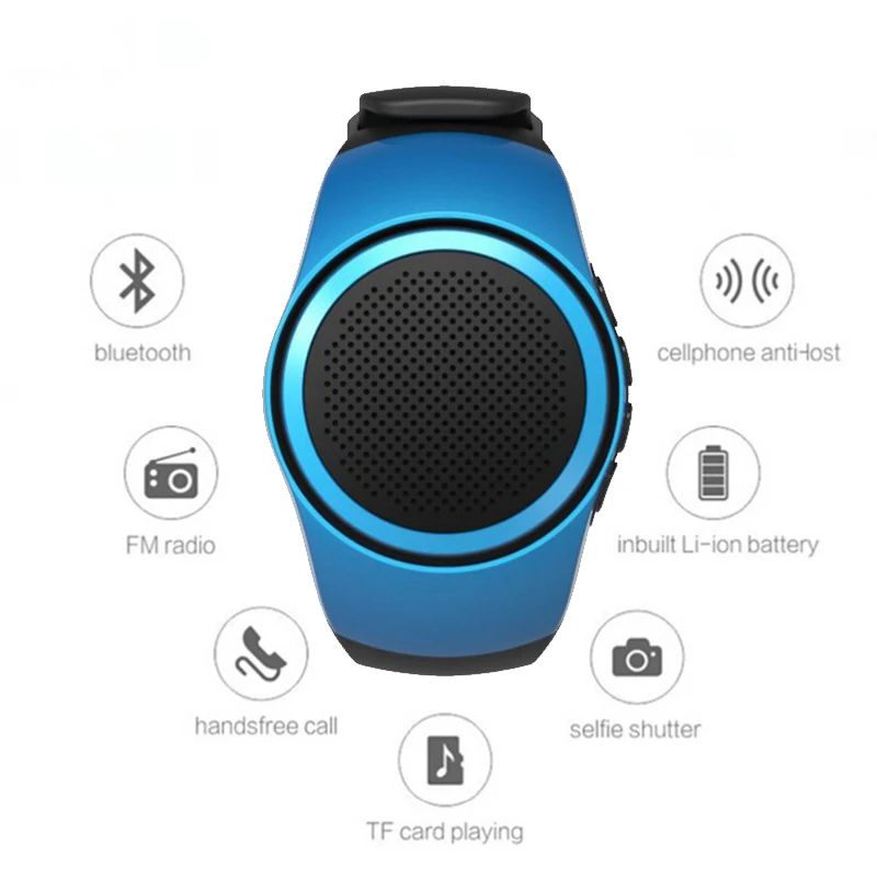 Ubit B20 Bluetooth спортивные музыкальные часы портативные мини 2 1 + EDR спортивный динамик
