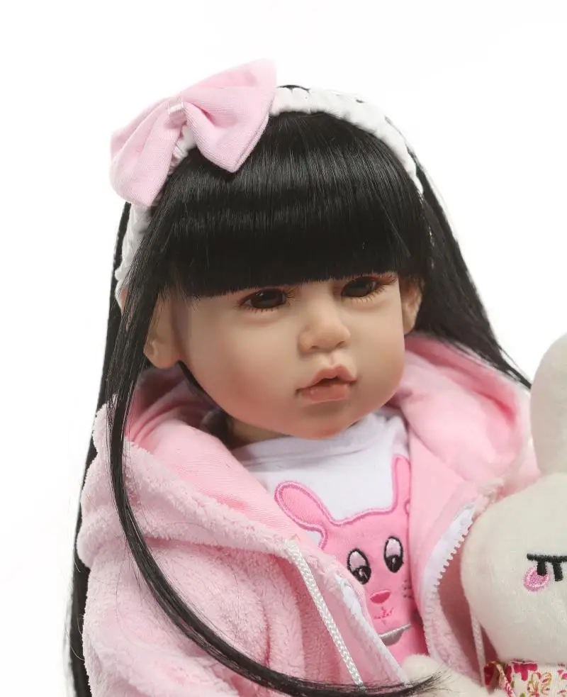 52 см Силиконовая виниловая Кукла Reborn Baby Doll игрушки reborn Girl Princess Bebe alive doll bebe подарок