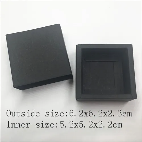 6.2x6.2x2.3cm 1 шт ящик стиль винтажный крафт-картон Свадебная коробка подарочная упаковка коробка для конфет/шоколада/печенья/ремесла/торта - Цвет: 6.2x6.2x2.3cm