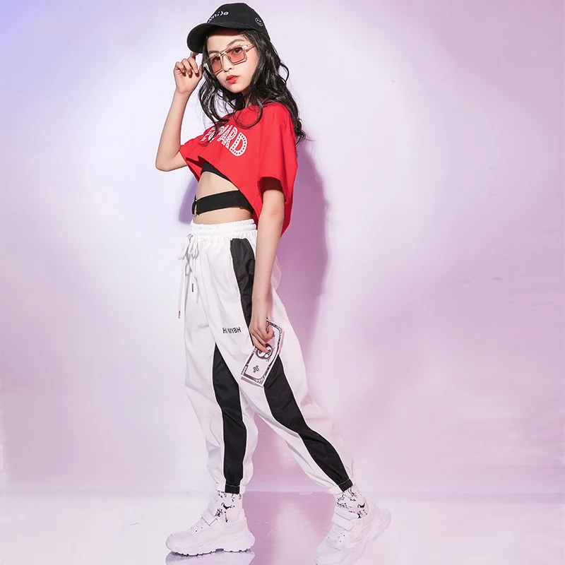 Костюм для девочек детские костюмы джазовых танцев Одежда выступлений в стиле