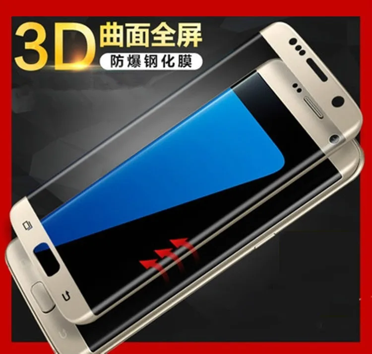 Для samsung Galaxy S9 Plus S8 S7 Note 9 8 C5 C7 C9 Pro 3D 9H изгиб полное покрытие экрана Защитный закаленное стекло защитный чехол