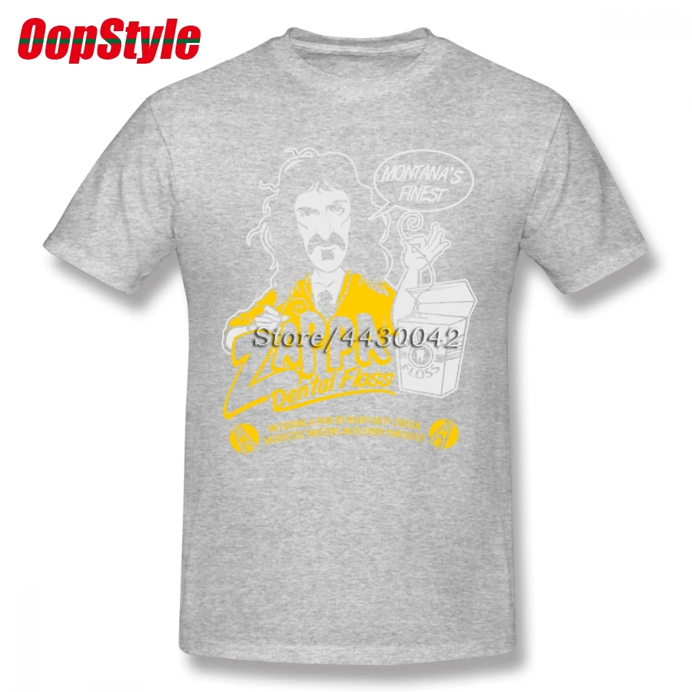 Frank Zappa T-shirt For Men Dropshipping Summer Short Sleeve Cotton Plus Size Custom Team Tee 4XL 5XL 6XL | Мужская одежда
