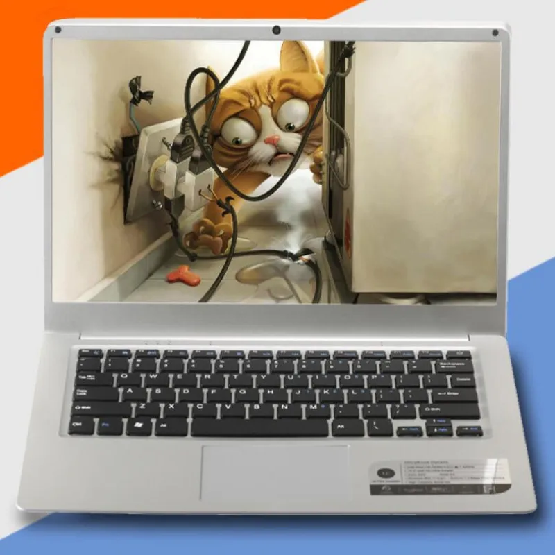 14 дюймов 1366X768P 4 ГБ ОЗУ+ 64 Гб EMMC+ 32 ГБ TF ноутбуки Intel Atom X5-Z8350 Win10 HDMI wifi с Bluetooth высокой емкости батареи