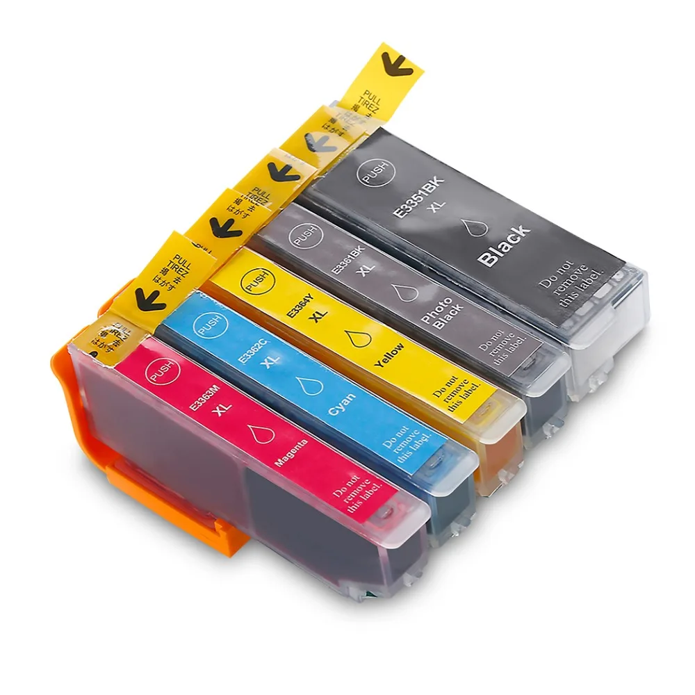 STINGBULL Compatible Printer Ink Cartridges For Epson Expression Premium XP-530 XP-630 XP-635 XP-830 | Компьютеры и офис