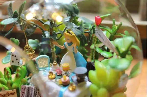 DIY деревянный миниатюрный кукольный домик 3D набор и стеклянная Пылезащитная