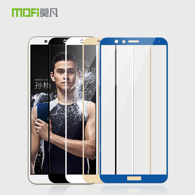 MOFi Huawei Honor 7X закаленное стекло 2.5D полное покрытие Закаленное пленка Play защитная