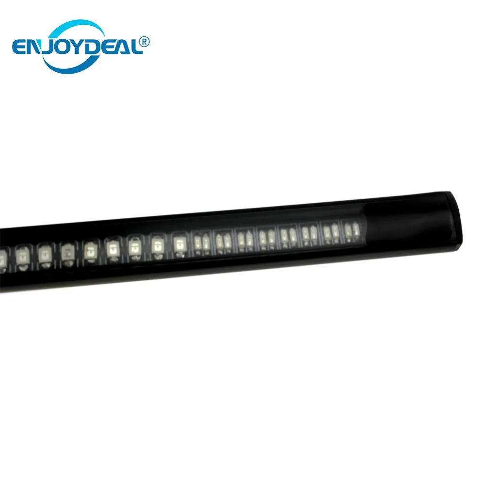 Универсальный 48LED мотоциклетный Водонепроницаемый стоп сигнал гибкая