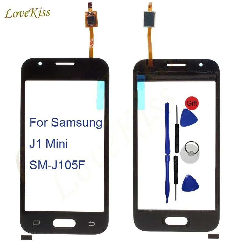 Сенсорный экран панель дигитайзер для Samsung Galaxy J1 Mini J105 SM J105F J105Y J105H сенсорный