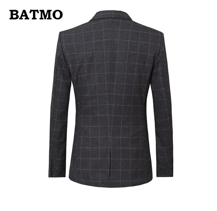 BATMO 2021 Новое поступление высокого качества в клетку повседневные комплекты для