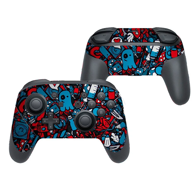 Новый дизайн Защитная крышка для nyd Switch Pro кожаная наклейка на контроллер