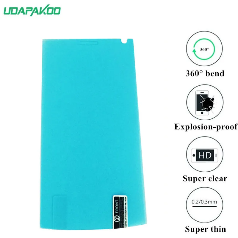 Udapakoo прозрачная закаленная (мягкое стекло) пленка для входа в MegaFon ph Nano
