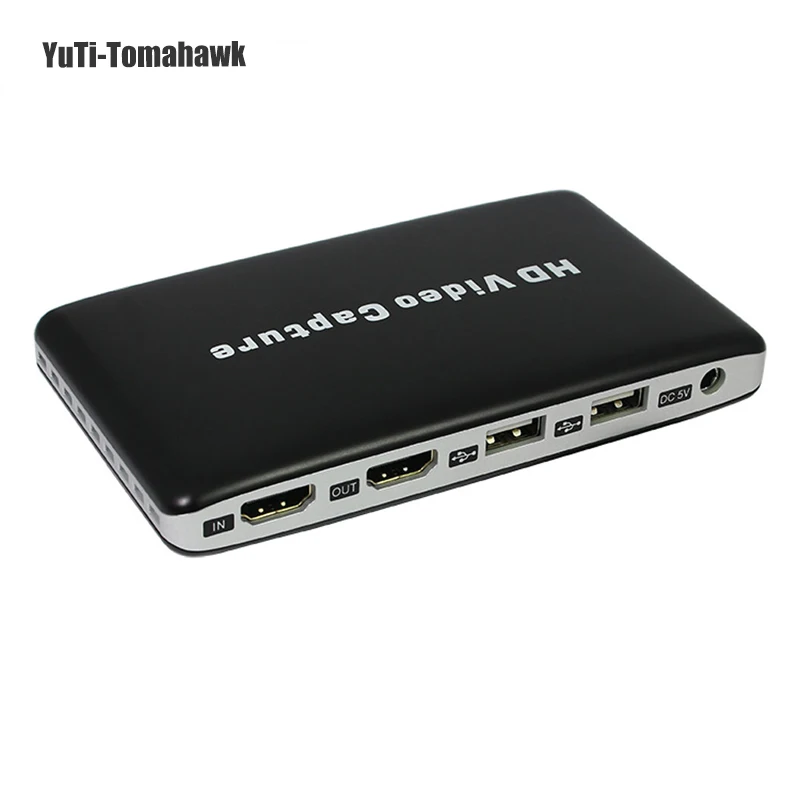 Новый USB 1080P HD видео Захват MI HDD игра AV рекордер + дистанционное управление запись