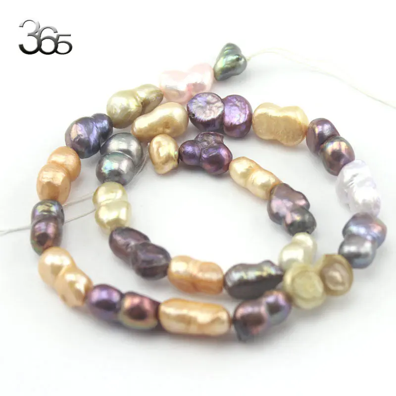 Free Ship Pearl: 12x16mm Peanut Shape Natural Freshwater Pearl DIY Loose Beads For Jewelry Making Strand 15&quot|pearl plastic beads|pearl pandora