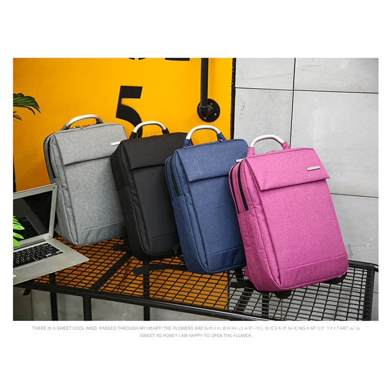 Вместительный Водонепроницаемый рюкзак унисекс для ноутбука дорожный ранец