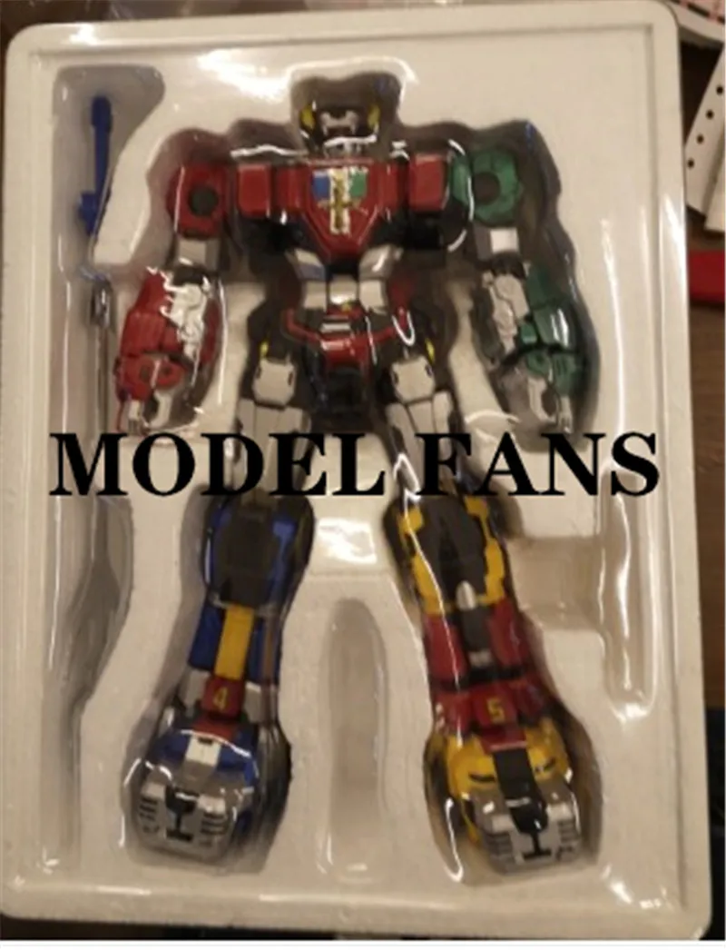 Модели фанатов Titan модель TP01 Beast King GoLion VOLTRON содержит светодиодный сплав фигурка робота