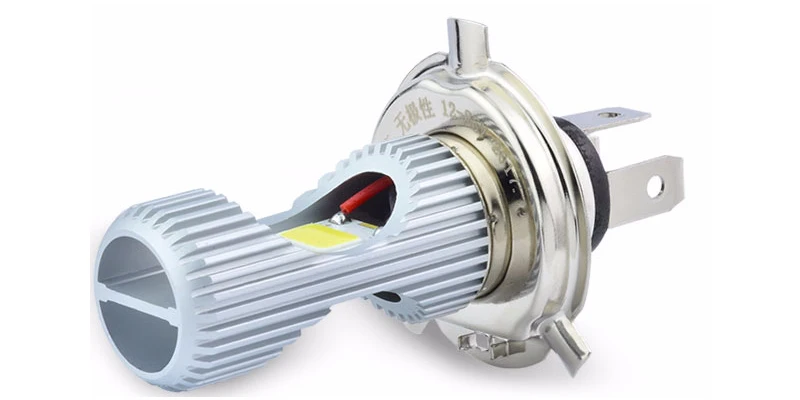 12В H6 HS1 H4 BA20D COB LED Скутер мопед мотоцикл фара для Yamaha Suzuki Honda Kymco SYM Bajaj moto bi лампа S2 B35