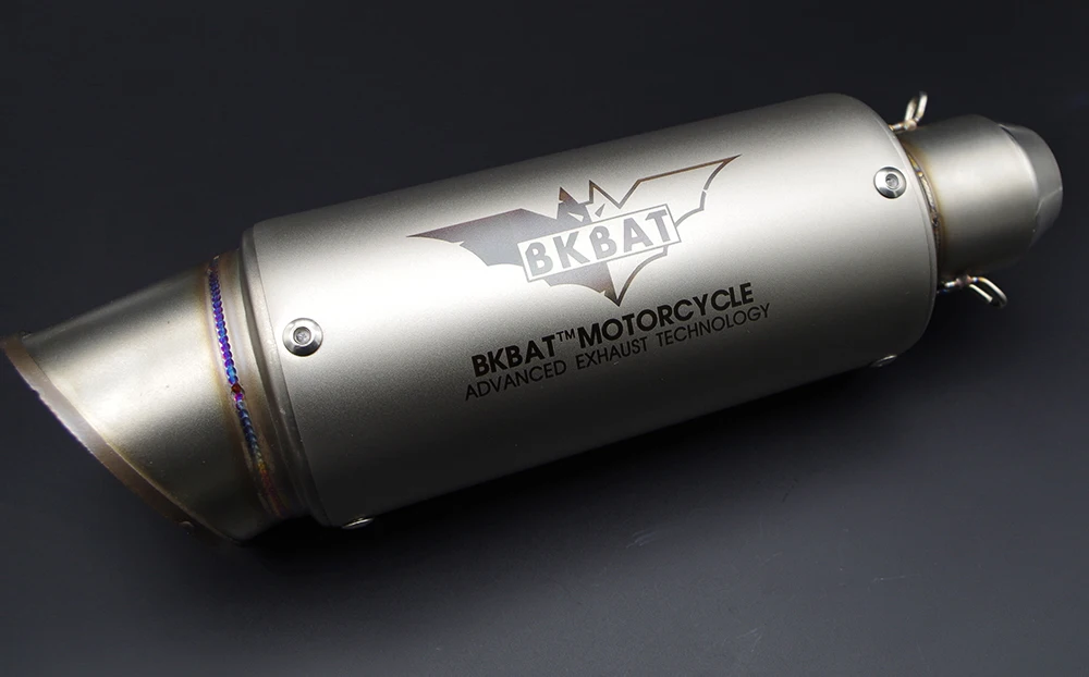 51 мм-61 мм Escape Akrapovic Мотоцикл выхлопная труба с Глушитель для мотоцикла велосипедный горшок для honda steed cb300r virago 535 xsr900 gsx s1000