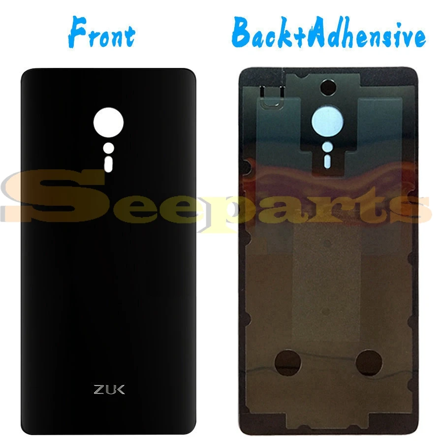 Zuk z2 стеклянная задняя крышка батарейного отсека Lenovo ZUK Z2 Корпус дверь чехол + 3M