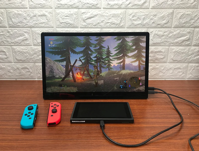 Сенсорный монитор 15 6 дюйма Type c 4K для MAC Switch PS4pro XBOX NS полностью новый экран 100% IPS с