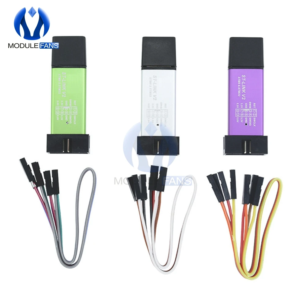1 комплект ST LINK Stlink Link V2 Mini STM8 STM32 симулятор загрузки программирования с покрытием
