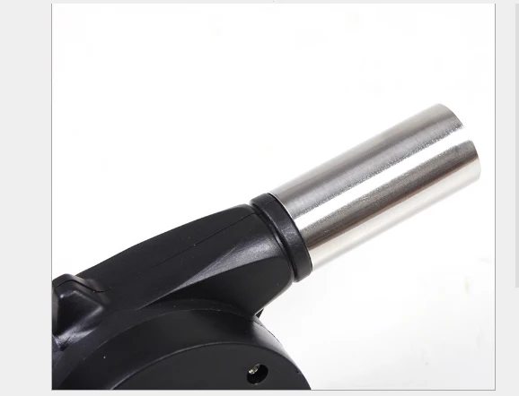 Бесплатная доставка Удобная воздуходувка для барбекю мини Электрический Гриль