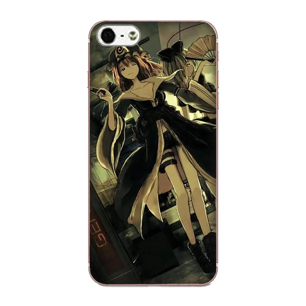 Мягкие узоры для Sony Xperia Z Z1 Z2 Z3 Z4 Z5 compact Mini M2 M4 M5 T3 E3 E5 XA XA1 XZ Premium Touhou Project Saigyouji