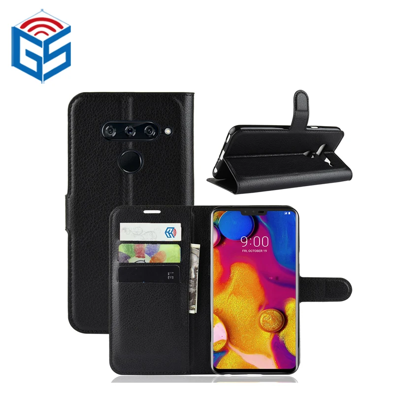 Фолио PU кожаный бумажник чехол флип-чехол для LG V40 ThinQ V20 F800K F800S H900ds V30 G6 Fit