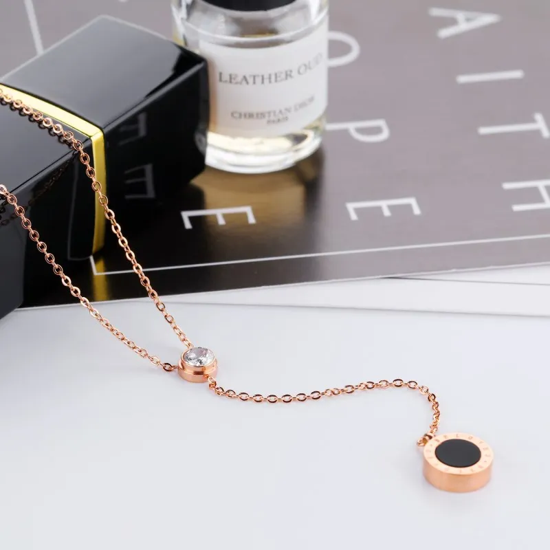 OL романтическое ожерелье с подвеской в виде сердца Оригинальное длинное