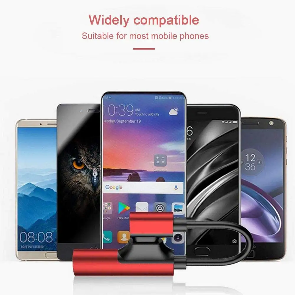 Cherie 2в1 USB C 3,5 мм аудио конвертер для samsung Xiaomi huawei htc Typec вызова зарядки музыки разъем для наушников Aux Кабель-адаптер