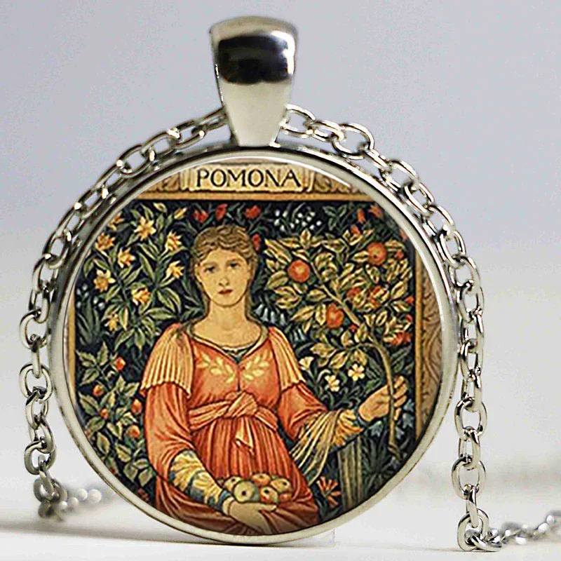Винтажная подвеска Вильям Моррис Pomona ожерелье богини ручной работы модные