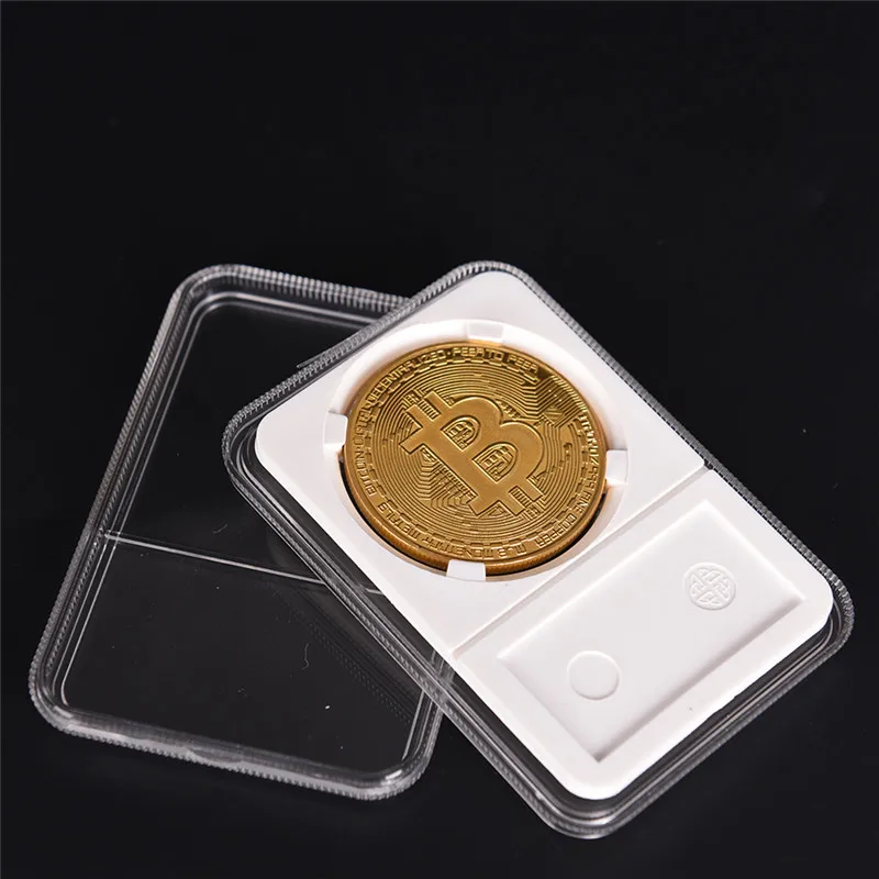 Новый 40 мм держатель для монет защитная коробка хранения монет|box case|box boxbox storage box |