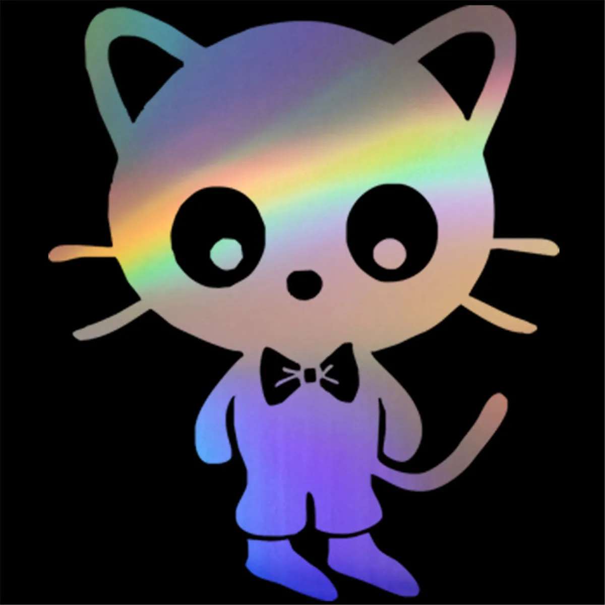 

Smart Cat Body Decorative Car Stickers Wall Home Glass Window Door Cute Animal Car Styling Accessories