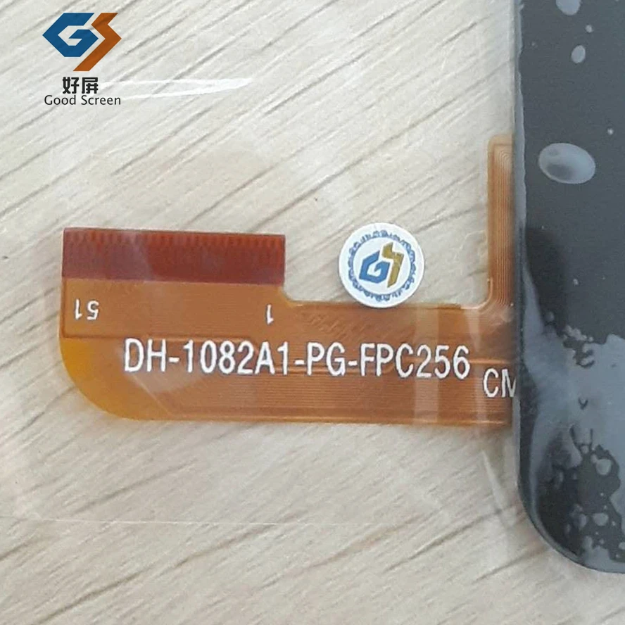 Черный 10 1 дюймов P/N DH-1082A1-PG-FPC256 / DH-1082A3-PG-FPC349 емкостный сенсорный экран панель