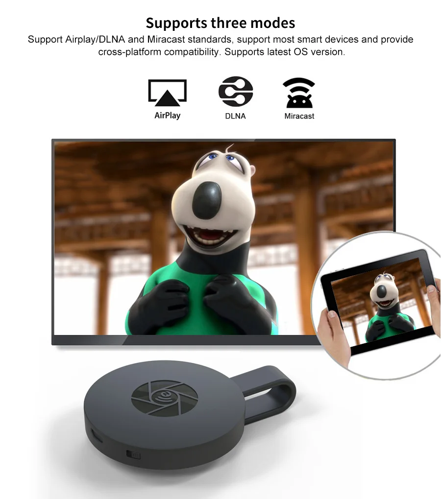 ТВ-палка беспроводной ключ MiraScreen G2 ТВ-палка 2,4G HDMI 1080P HD tv Dongle Plug And Play приемник Miracast для Android iOS