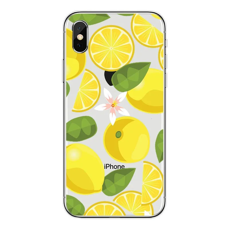 Seracase милый мультфильм фрукты ананас банан чехол для iPhone 8 8Plus 7 7Plus 5S SE Мягкие