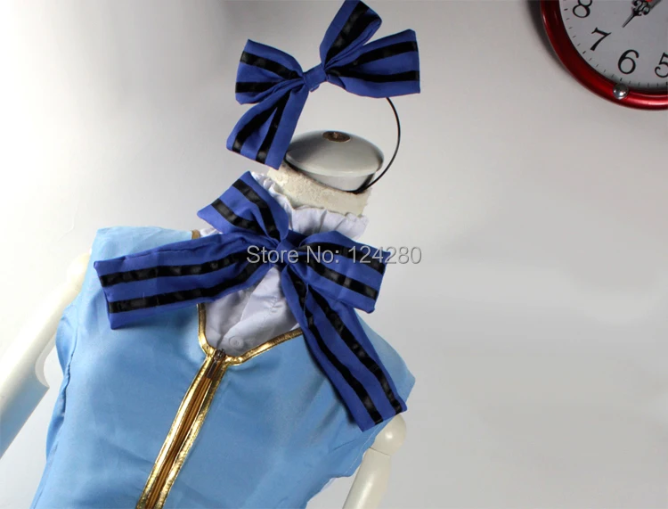 

Japan Women Lovelive School Uniforms Kousaka Honoka costume dress Fantasia Infantil Maid Lolita Dress Halloween Christmas