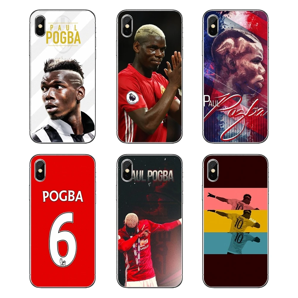 Прозрачный мягкий чехол для футбола paul pogba DAB Xiaomi Mi A1 A2 5X 6X 8 lite SE Pro Max Mix 2 2S 3 Mi5 Mi5S|Чехлы-накладки| |