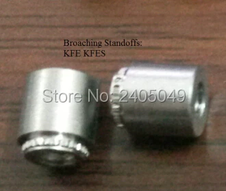 

KFE-116-4 Broaching Standoffs Us in PCB Carbon steel, Electro-palted Tin PEM standard Instock Made in China,