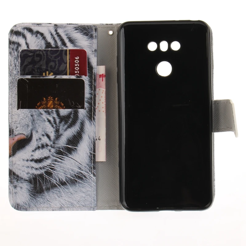 Для Coque LG G6 чехол для G 6 Роскошные искусственная кожа 5 7 дюймов кошелек кремния