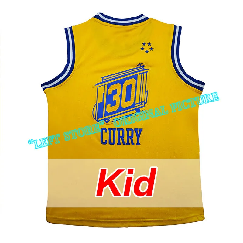 Дешевые мужские нью Взрослых Детей джерси стивен карри 100% Прошитой Логотипы