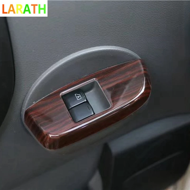 Для Nissan nv200 2010 2011 красное дерево углеродное волокно LHD стеклоподъемные кнопки