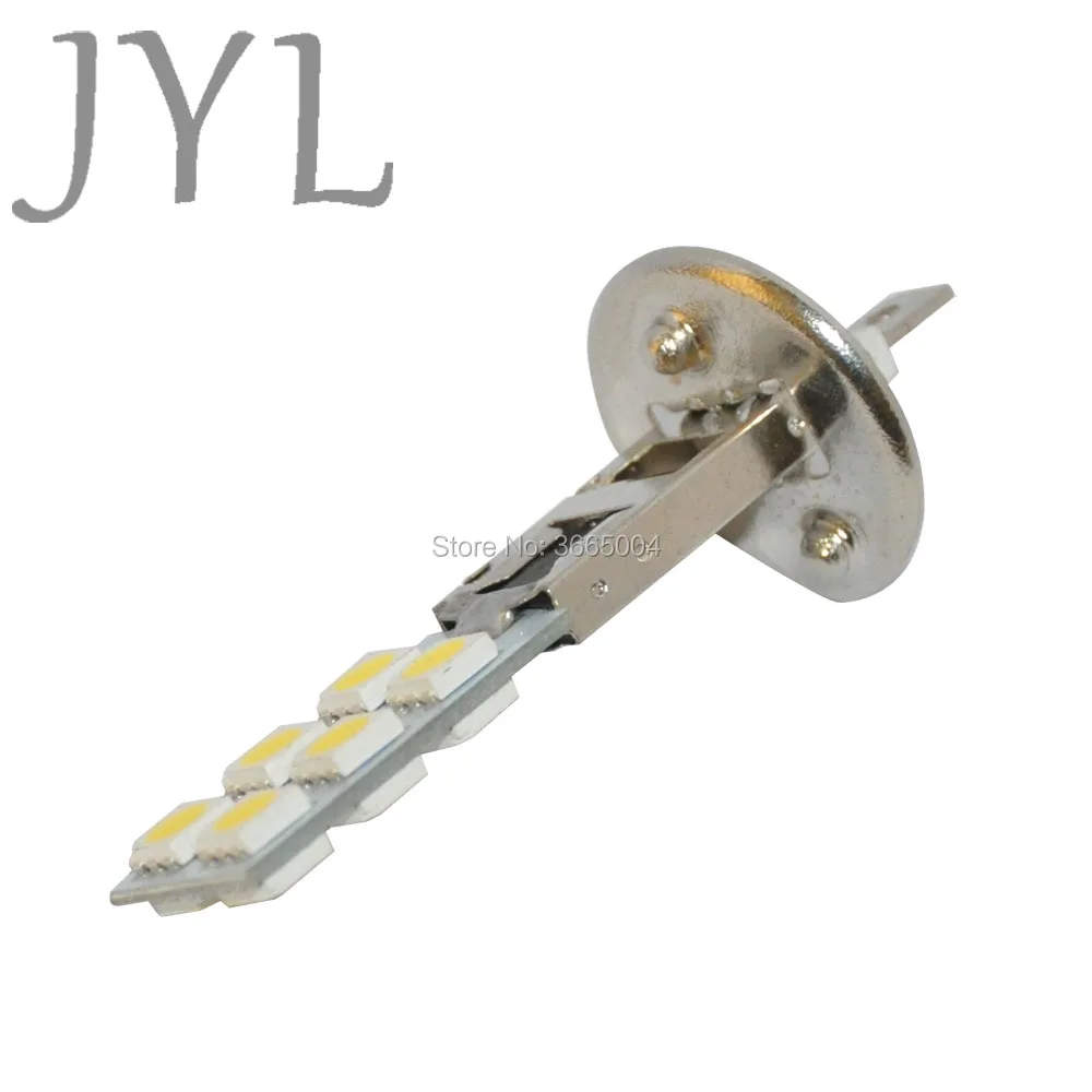JYL 2 шт. H1 led 12smd ультра яркие красные/зеленые/5050 дневные ходовые огни 12V Белый для