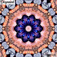 dispaint full squareround drill 5d diy diamond painting mandala scenery 3d embroidery cross stitch 5d home decor a10892