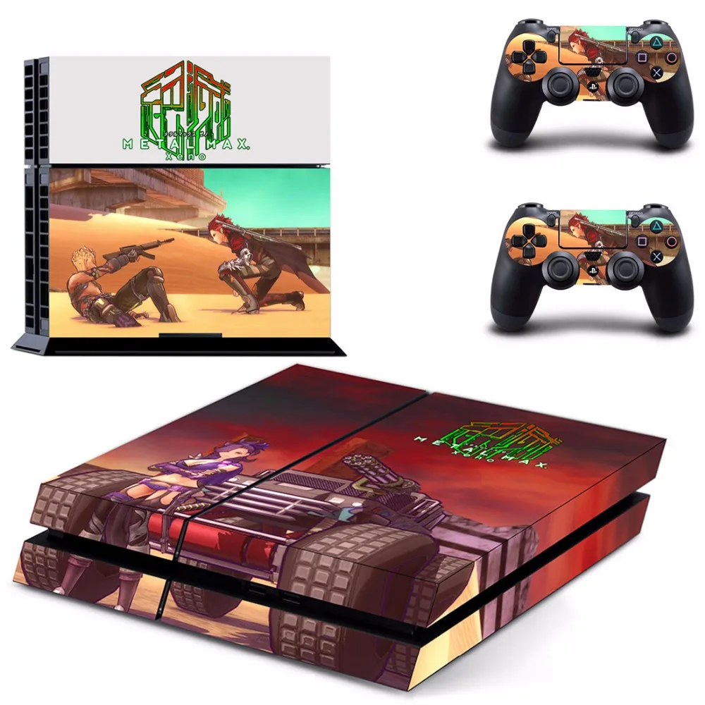 Игра металлический Max XENO PS4 переводная картинка наклейка для Sony PlayStation 4 консоли и 2