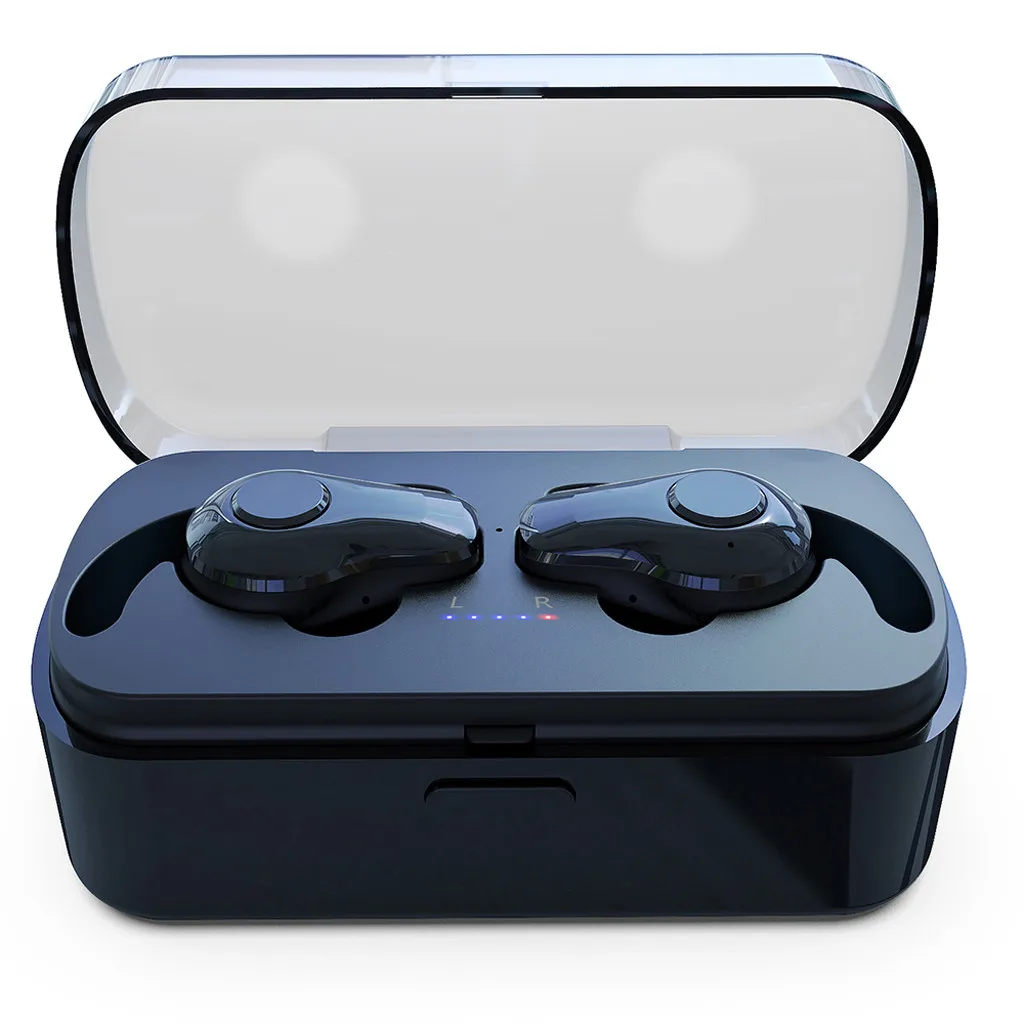 Беспроводные Bluetooth стерео двойные наушники спортивные музыкальные для Samsung Huawei