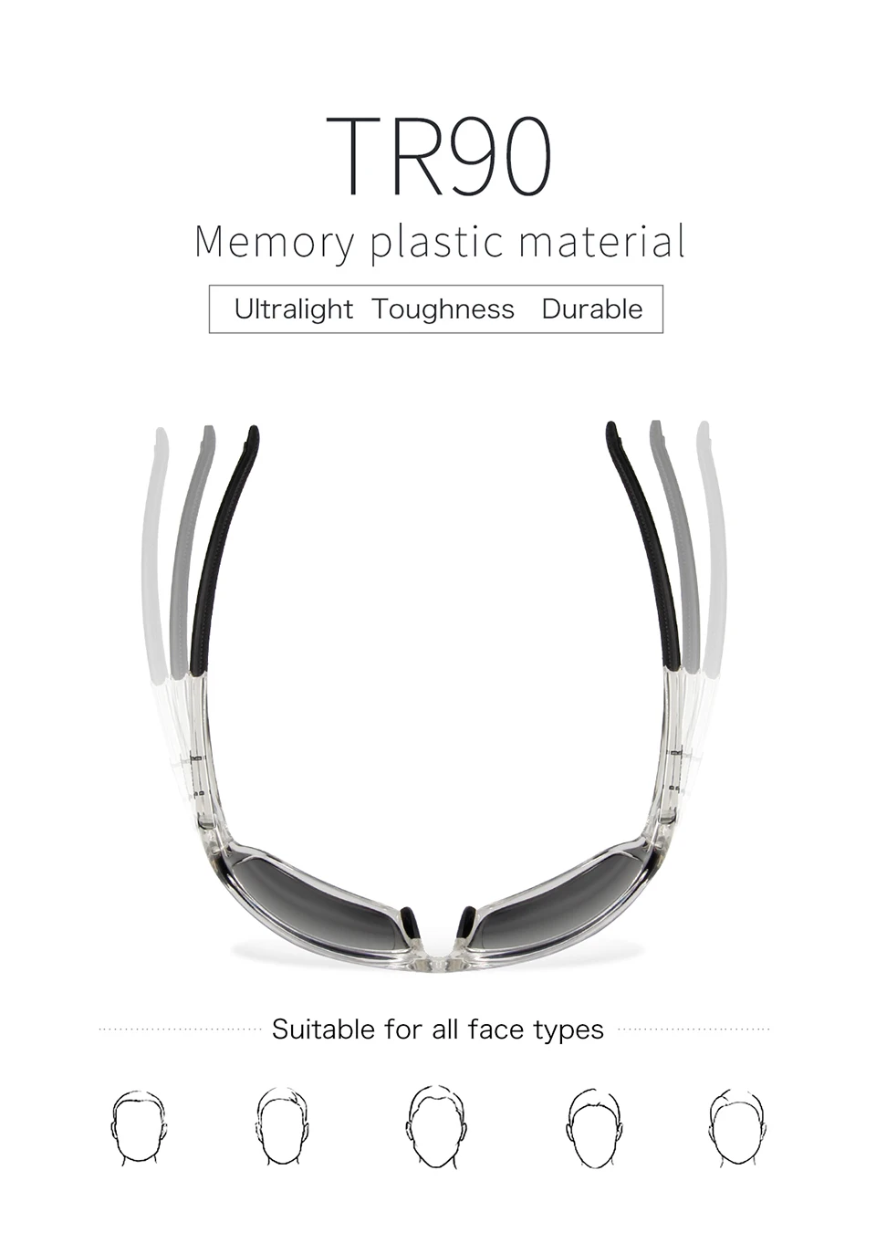 QUESHARK TR90 Untralight оправа HD поляризационные солнцезащитные очки для рыбалки очки для велоспорта для мужчин и женщин Спорт Туризм Бег гольф