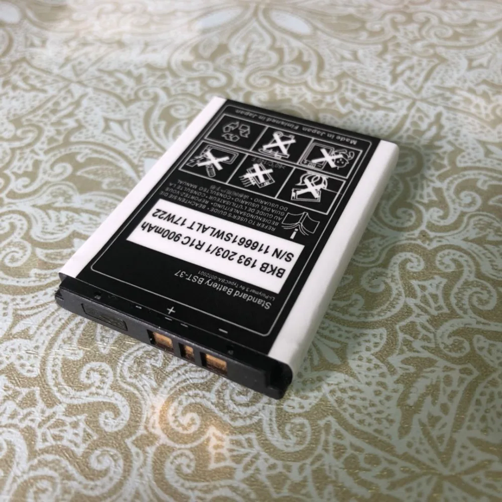 2 шт./лот новый аккумулятор BST37 BST 37 для телефона Sony Ericsson K750/ D750i W800i W810i K600 K610i K200i