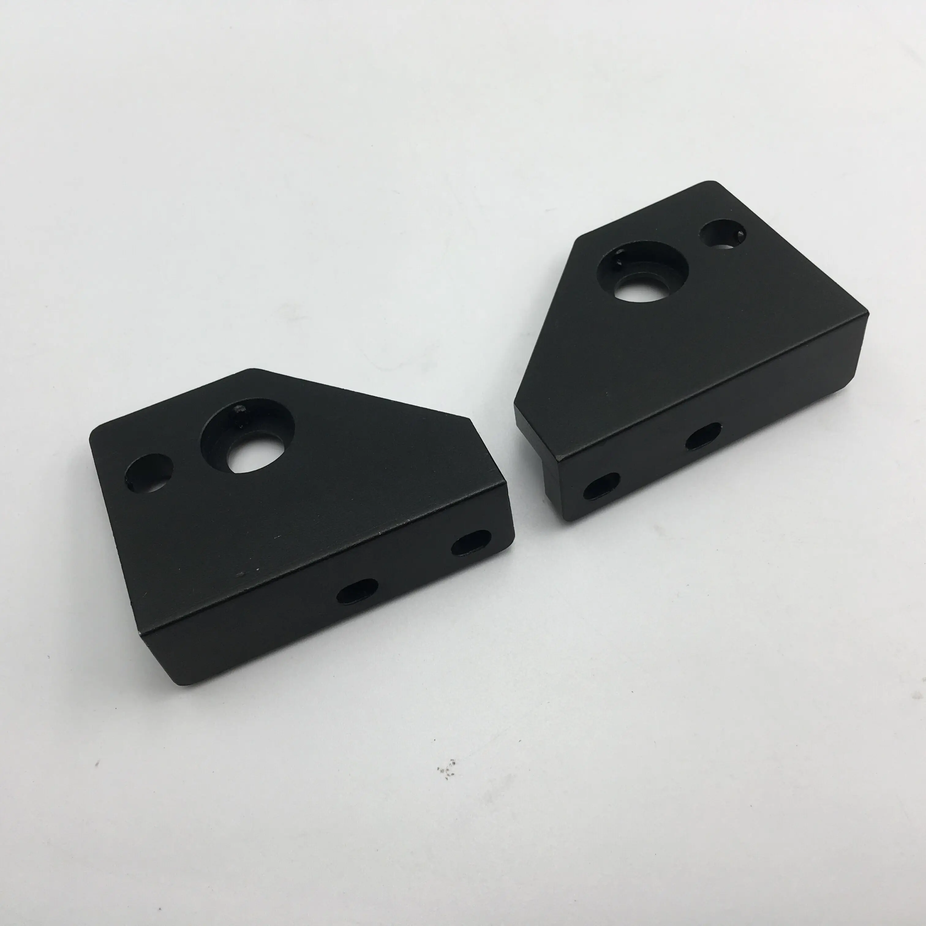 Funssor 22 мм prusa 3d принтер Экструзионная версия черный анодированный Z axis шаговый двигатель крепление и верхний стержень держатель комплект