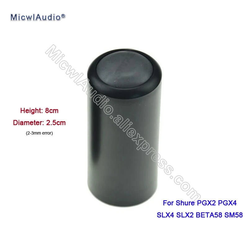 Винт на крышке черный ручной микрофон крышка чашки для Shure PGX2 PGX4 SLX4 SLX2 BETA58 SM58 Беспроводной Замена SLX PGX 1 шт