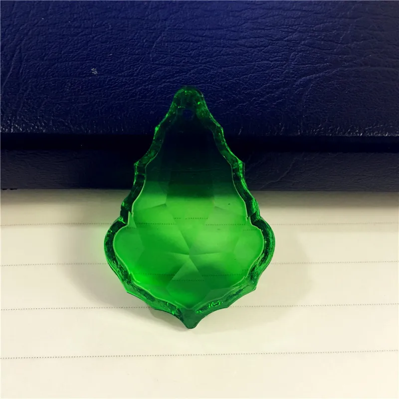 Большая распродажа 80 шт трава зеленая 38 мм Хрустальное освещение подвески люстра